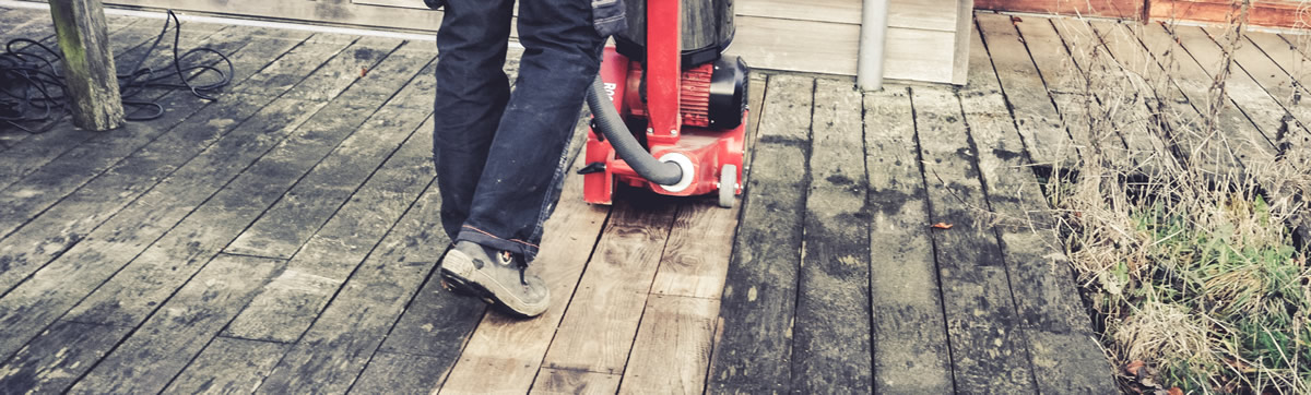Service de nettoyage en profondeur de terrasse en bois